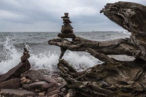 Rock Stack and Lighthouse